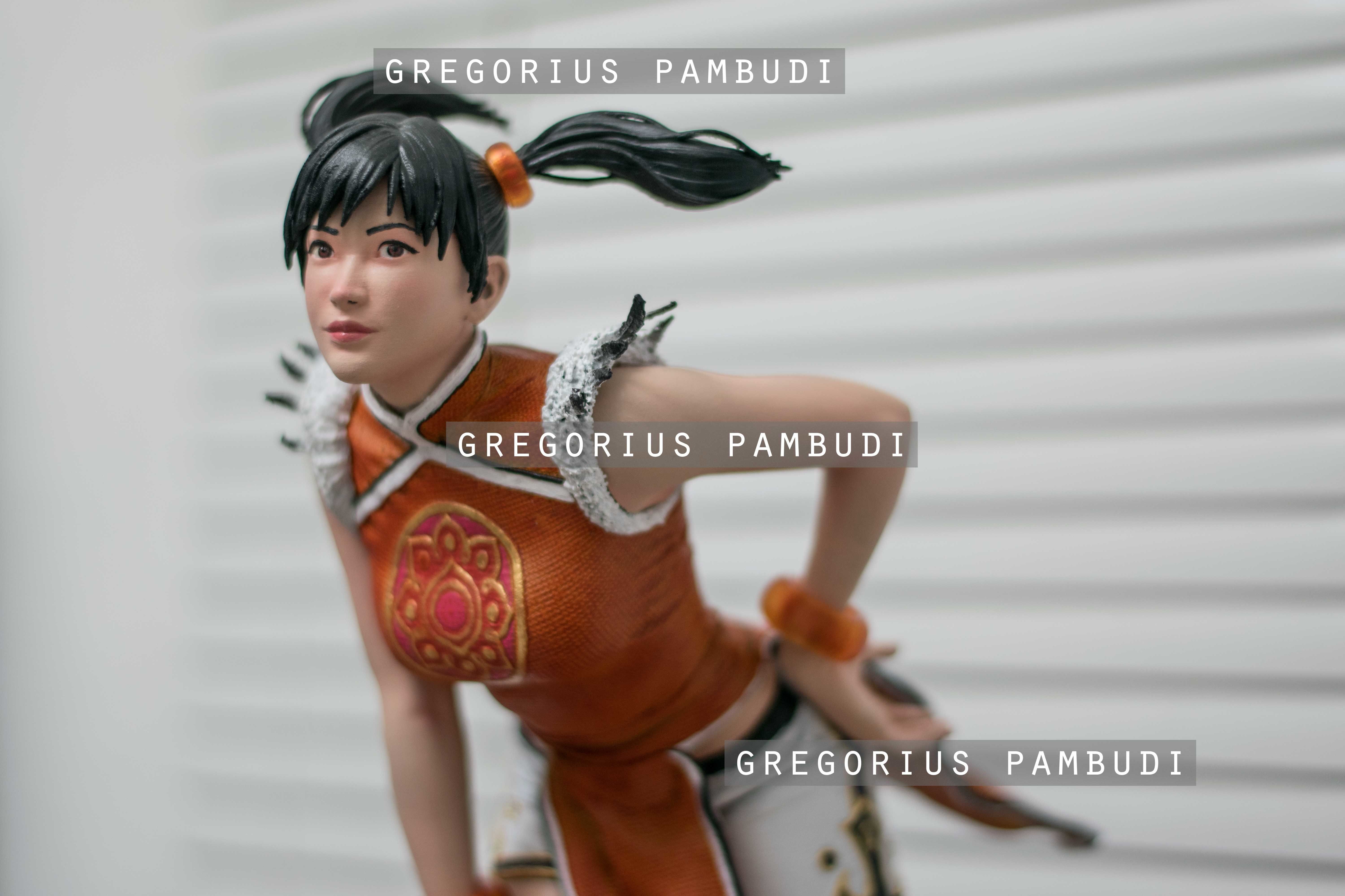 Ling Xiaoyu Tekken Fan Art Statue 3d Printable 3D print model_8