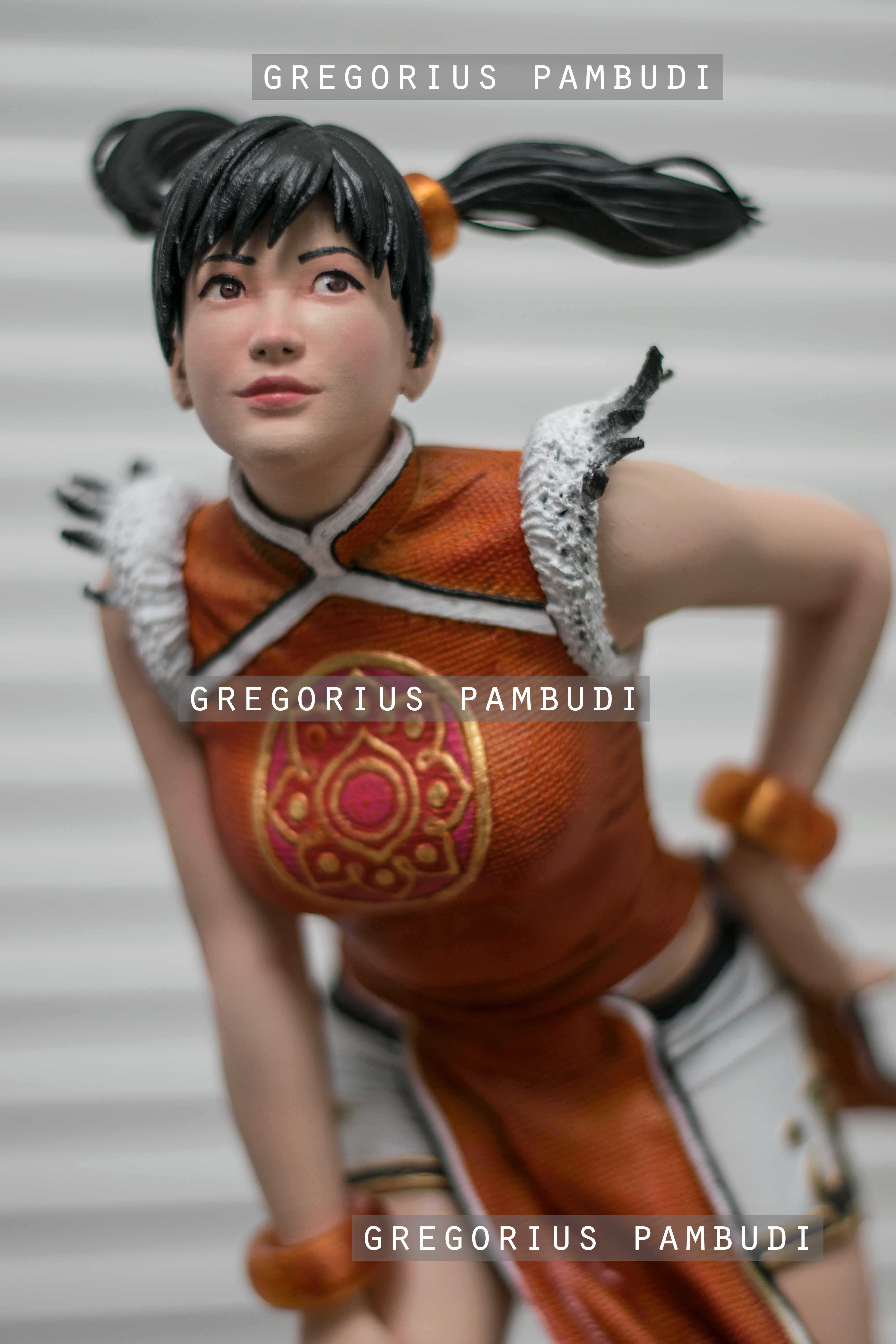 Ling Xiaoyu Tekken Fan Art Statue 3d Printable 3D print model_10