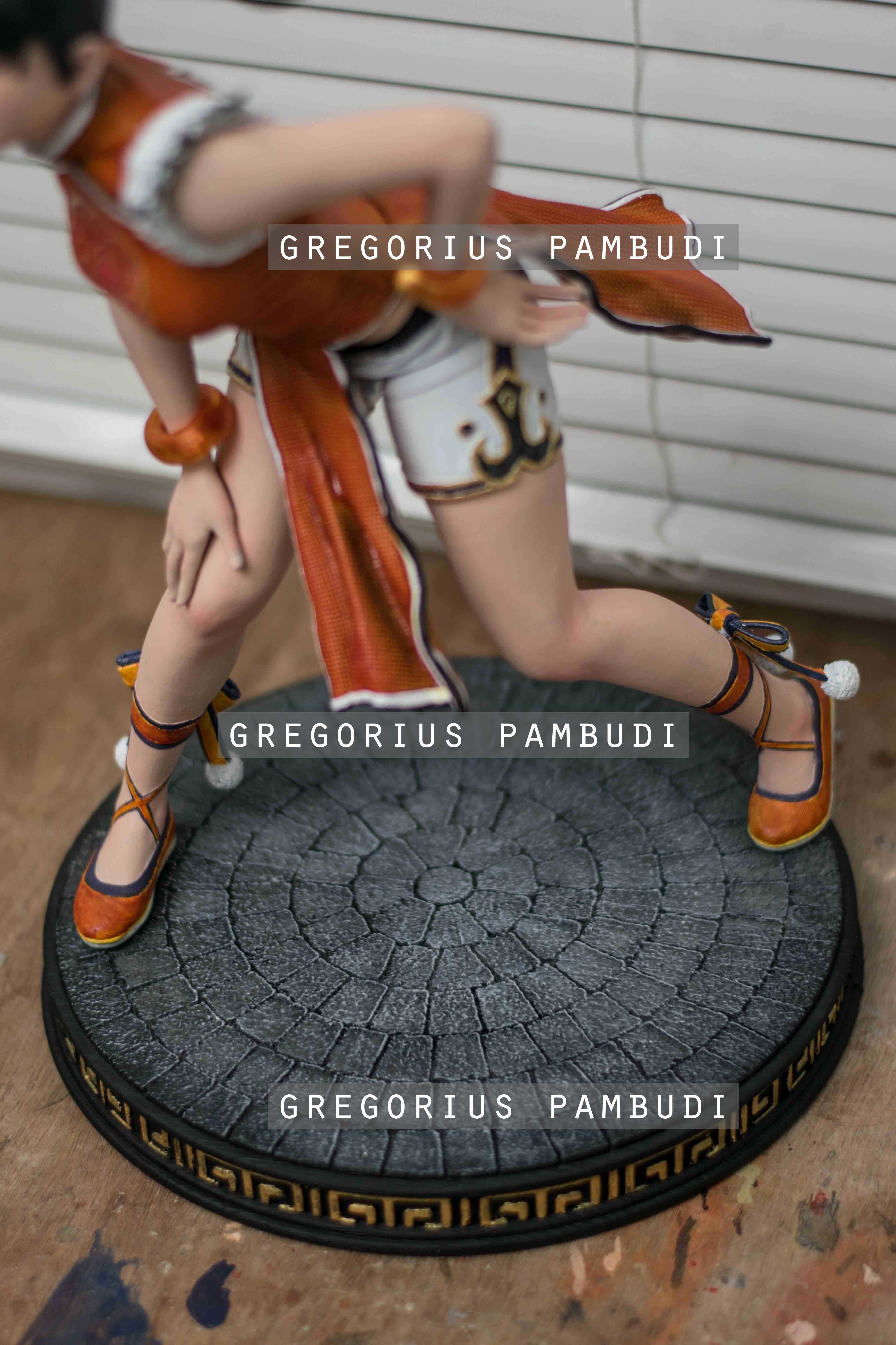 Ling Xiaoyu Tekken Fan Art Statue 3d Printable 3D print model_12