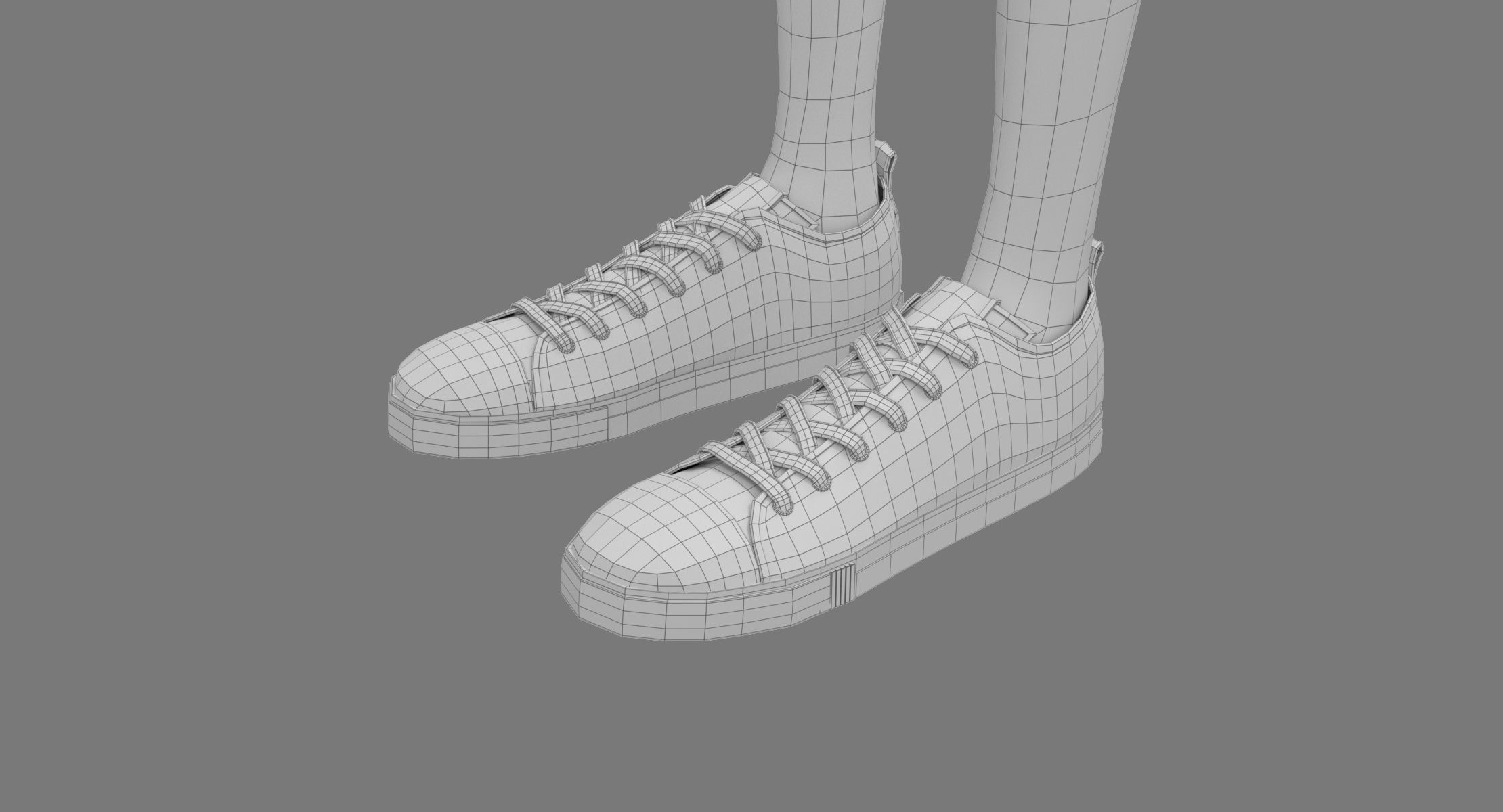 Cartoon Skate Girl Rigged 3D model_27