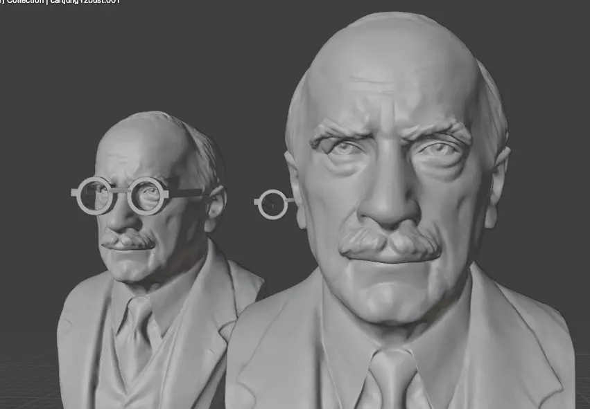 Carl Jung 3D print model_25
