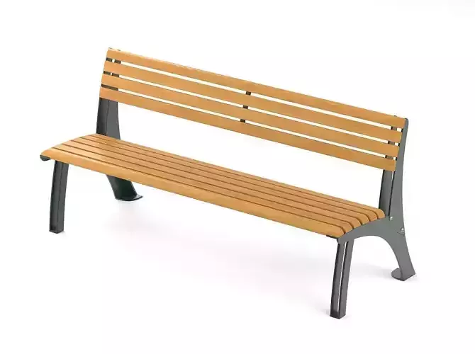 Modern City Bench