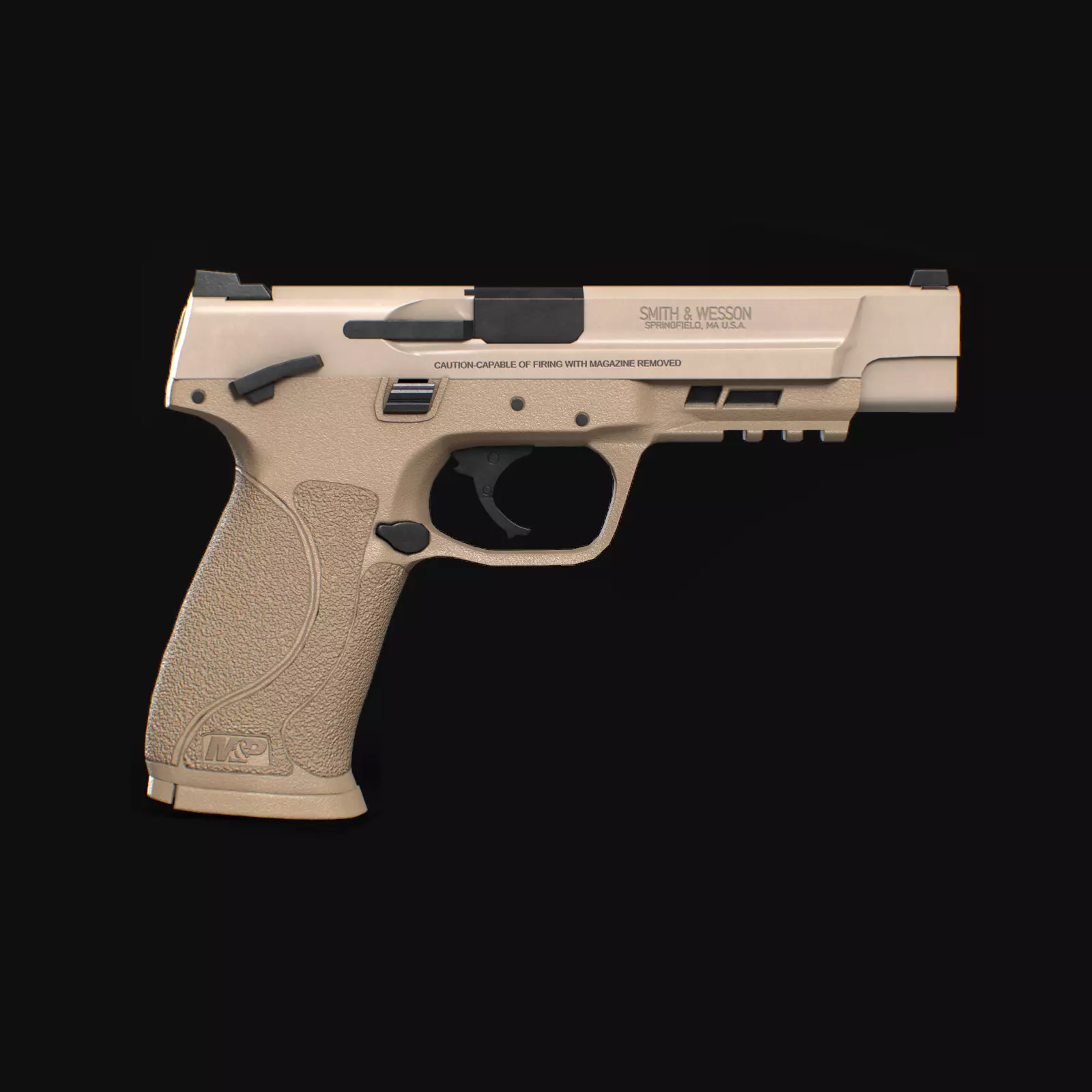 MP 40 Low-poly 3D model_0