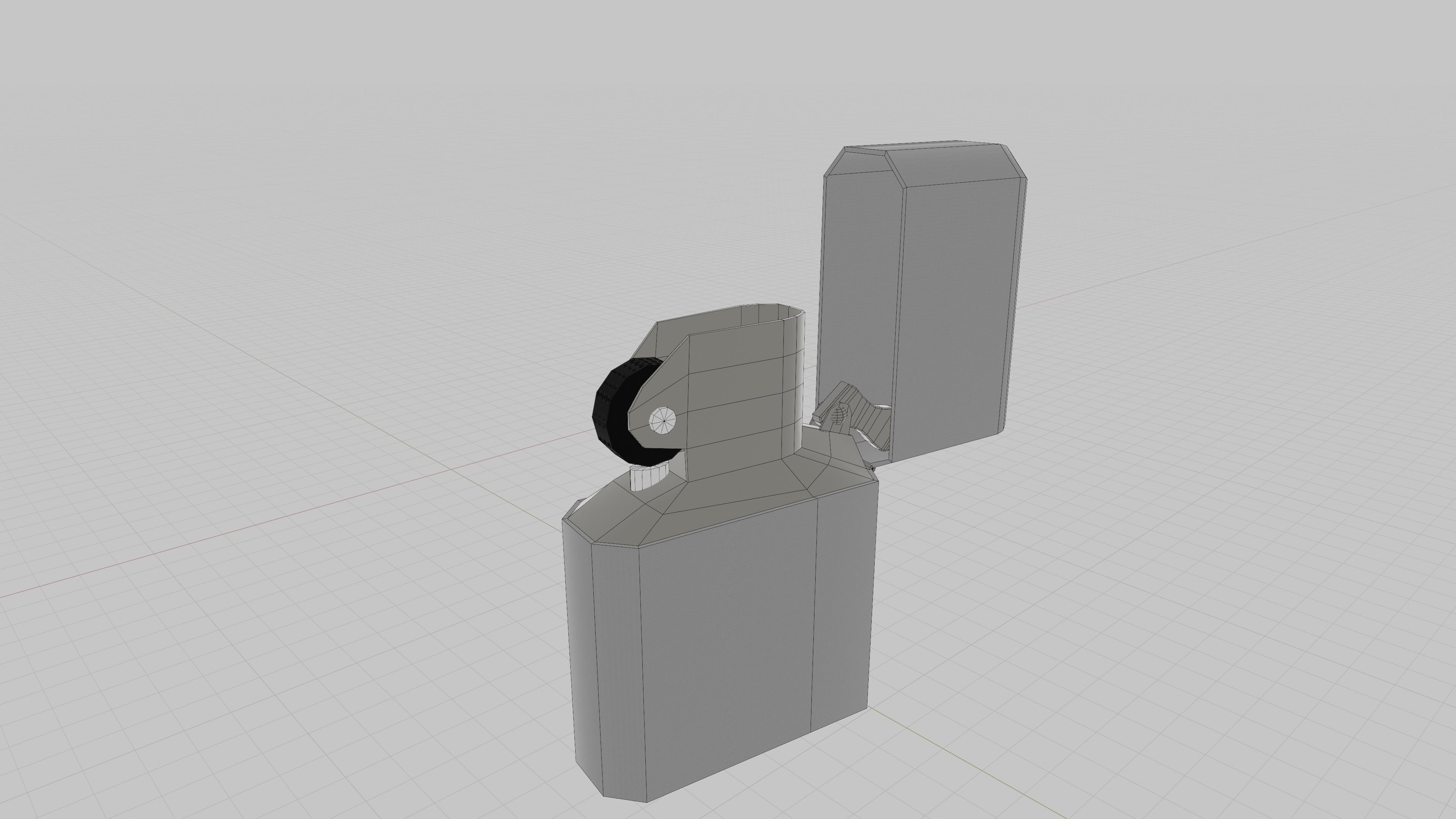 3D low poly lighters pack Low-poly 3D model_4