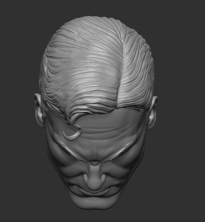 Alex Ross Superman - Headsculpt for Action Figures 3D print model_6