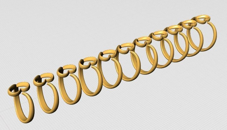 Heart Ring 3D print model_16