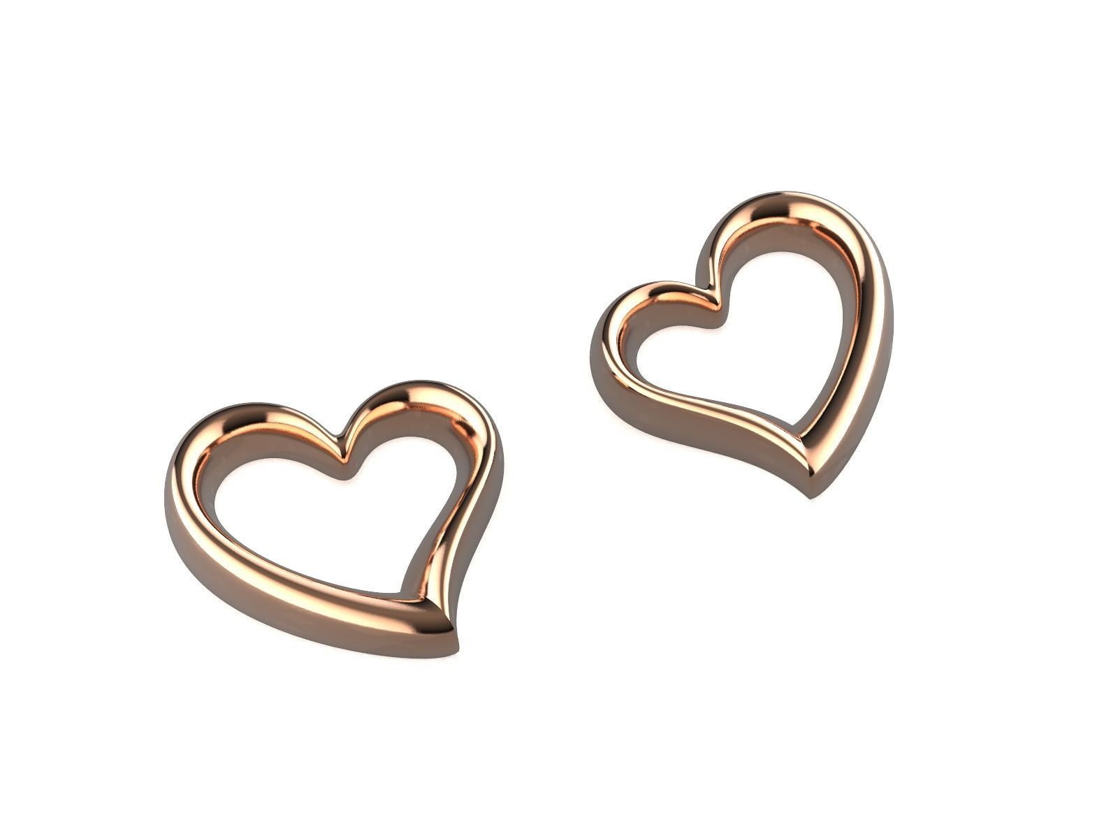 Heart Ring 3D print model_18