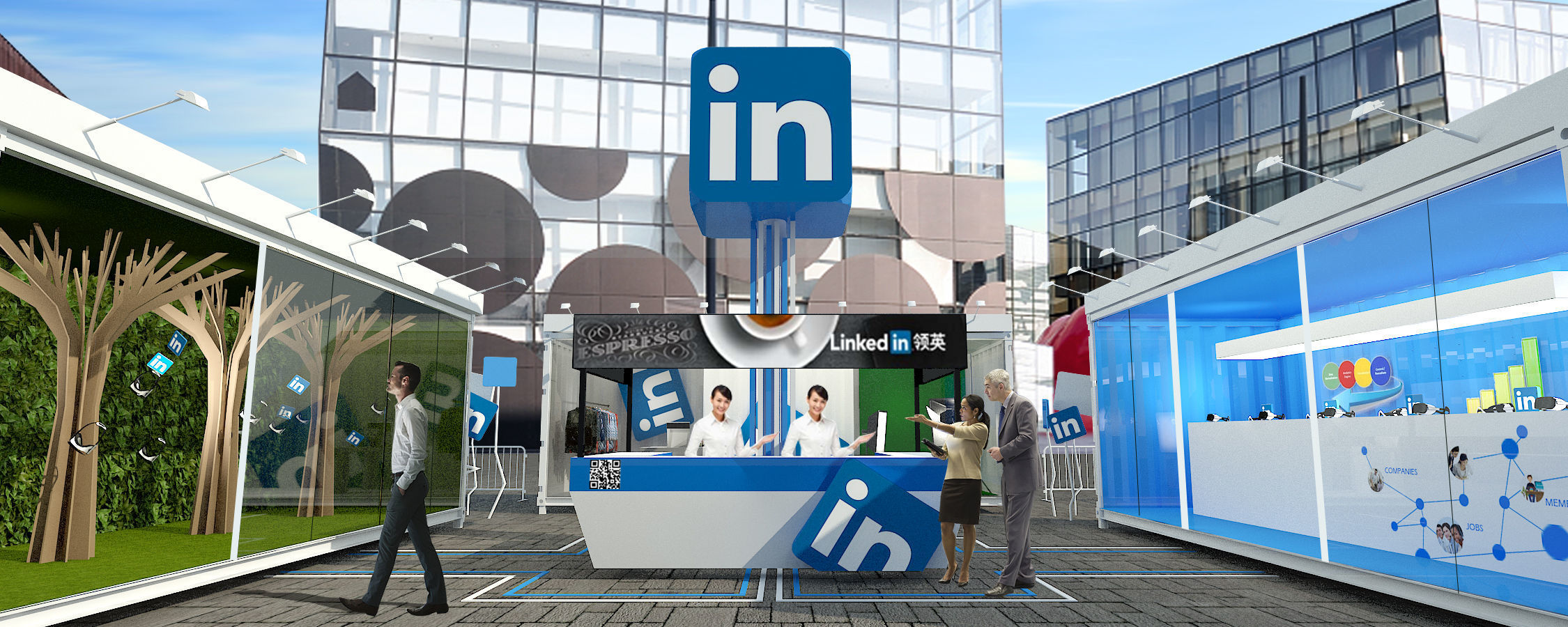 container booth 3D model_6