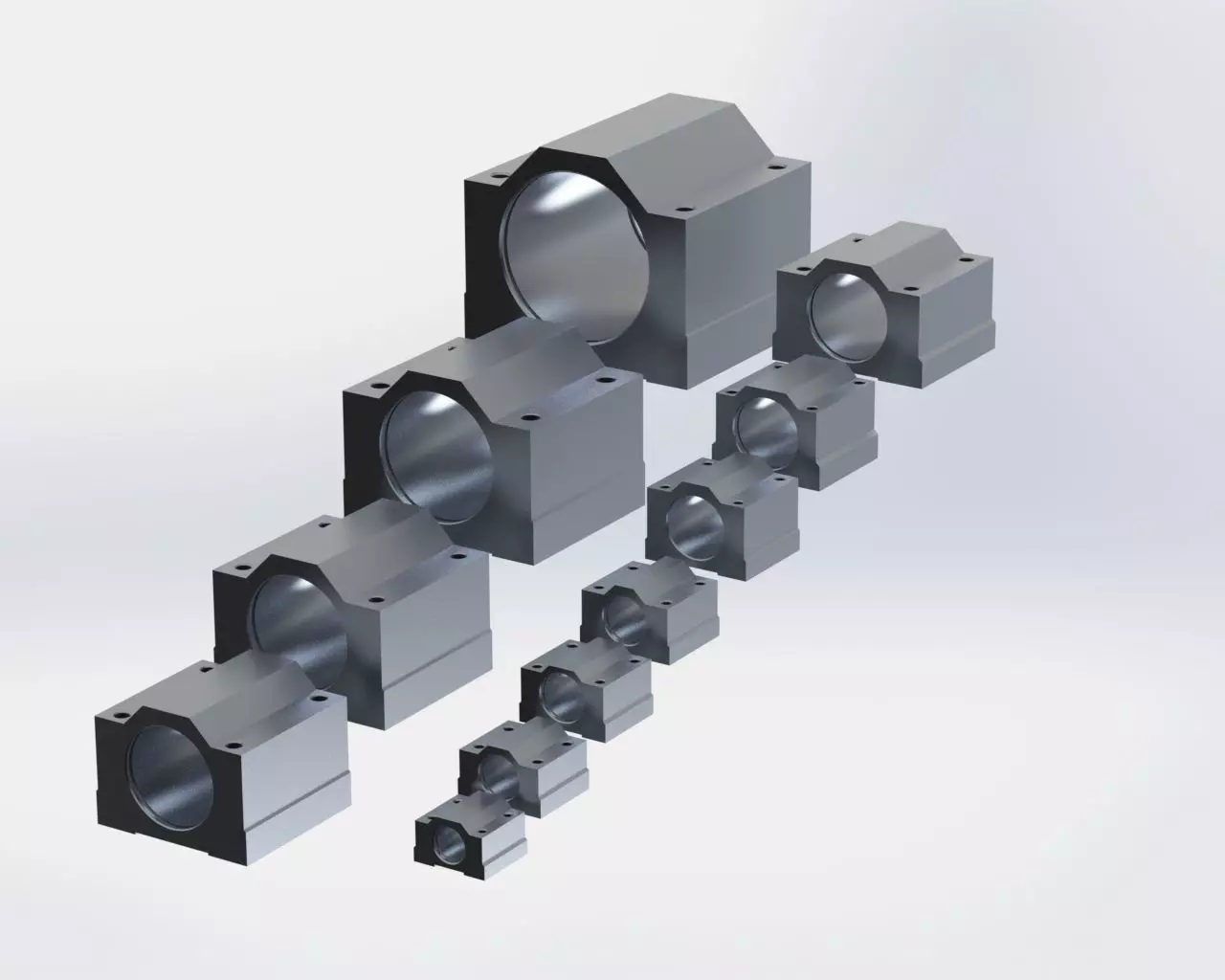 Bearing housing SCS 3D model