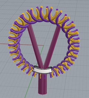 YD164 diamond eternity ring 3D print model_1
