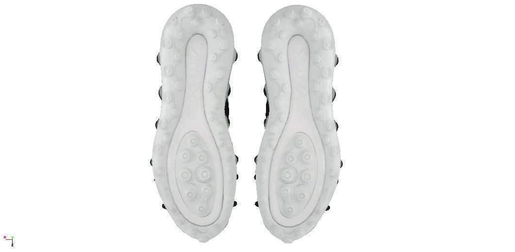 Cyberpunk fashion sneaker Urban Techwear scifi future shoes 3D model_4