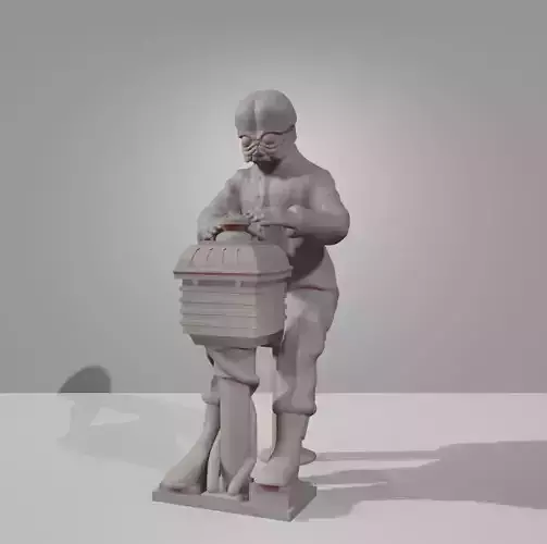 Cantina Bith Musician 3D Print Miniature
