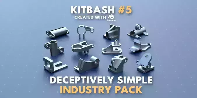 Simple Industry Kitbash Pack 5