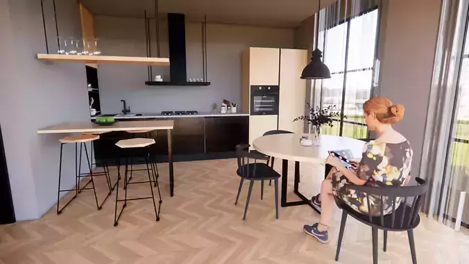 industrial design kitchen 