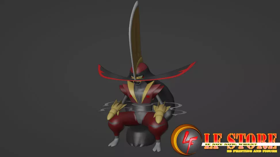 Pokemon Kingambit 3D model_0