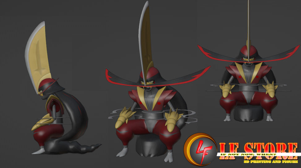 Pokemon Kingambit 3D model_1