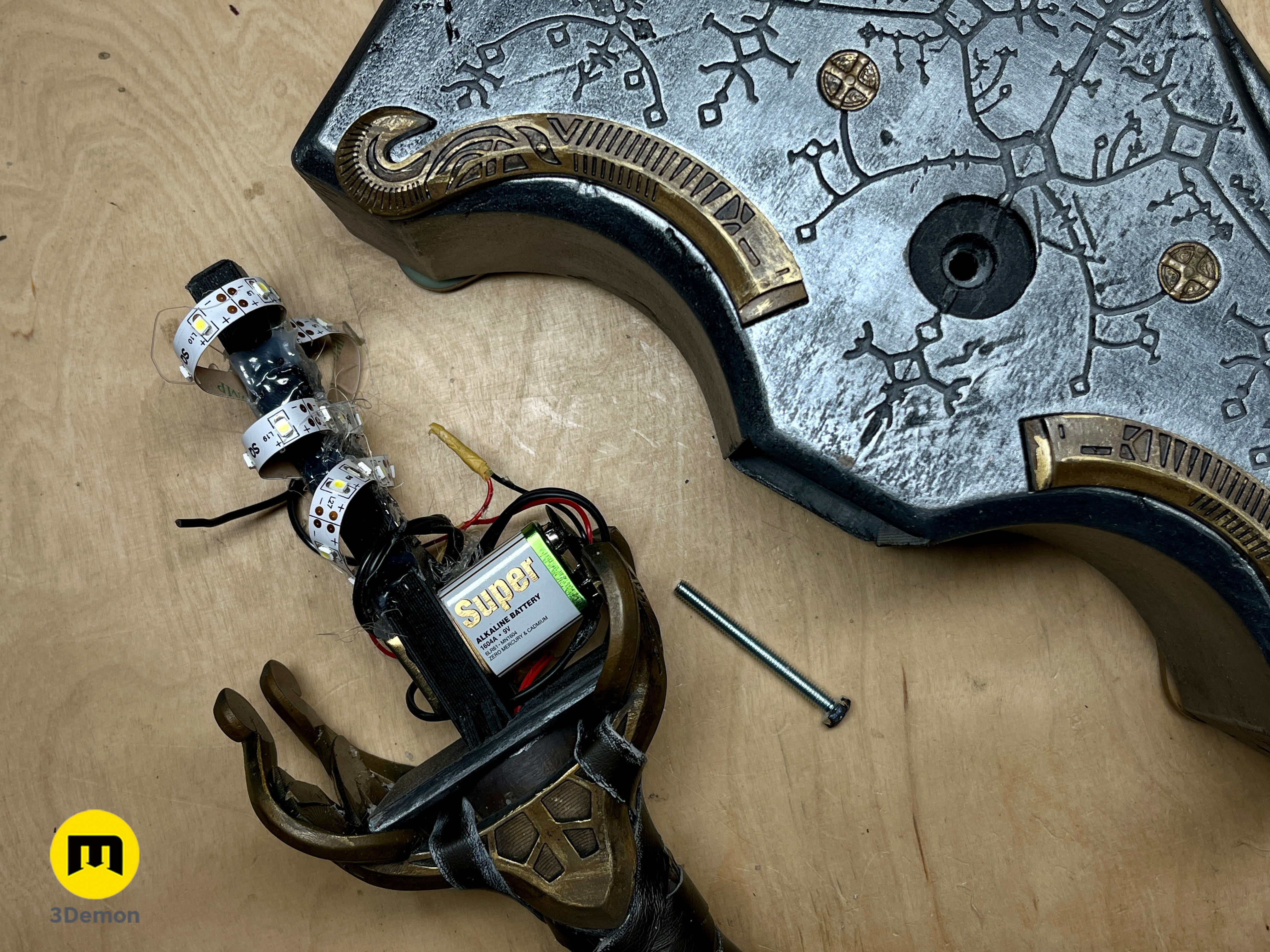 Mjolnir hammer - God of War Ragnarok 3D print model_33