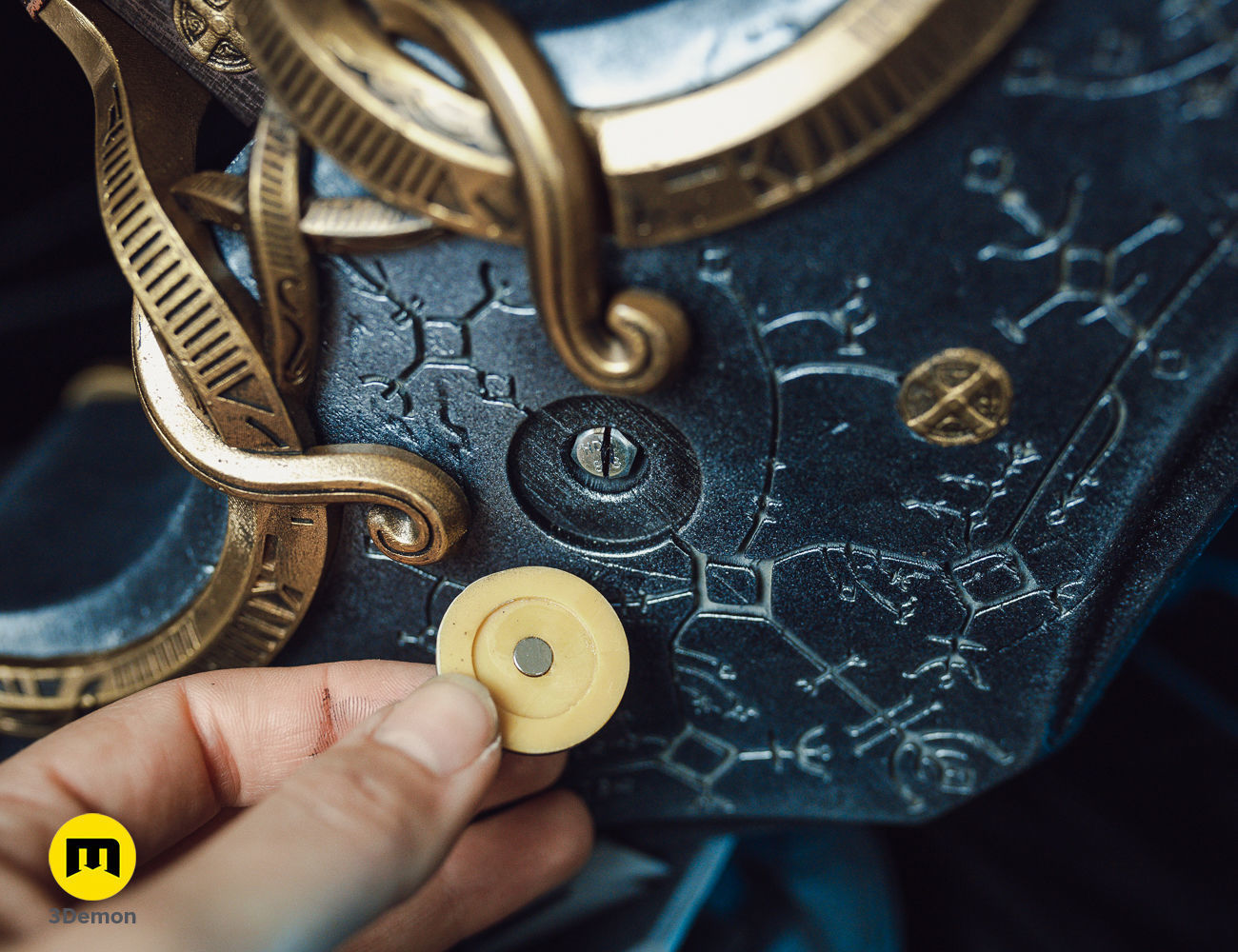 Mjolnir hammer - God of War Ragnarok 3D print model_29