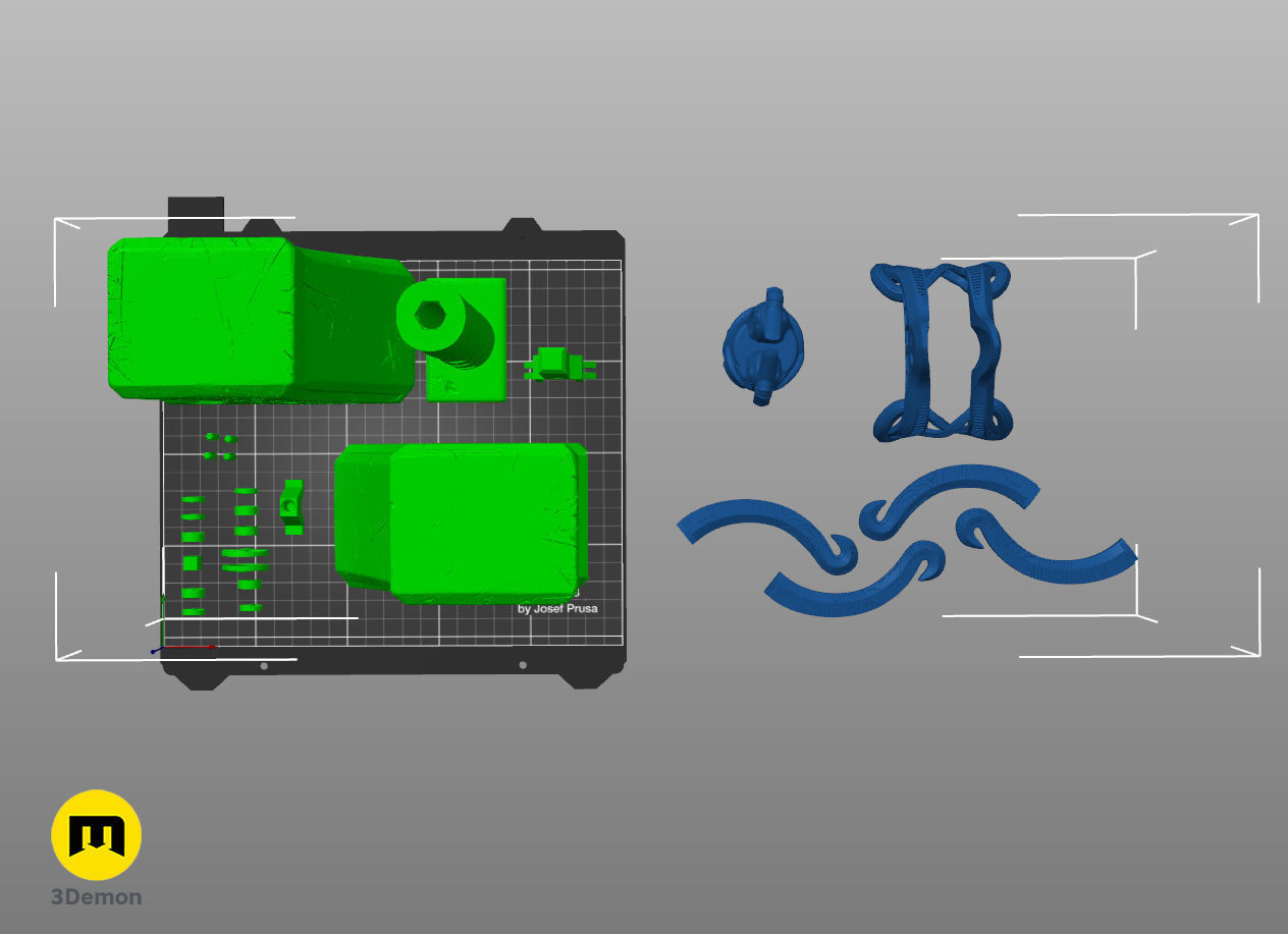 Mjolnir hammer - God of War Ragnarok 3D print model_16