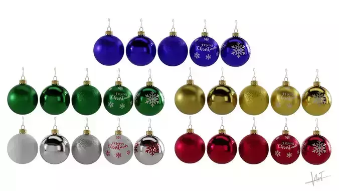 Christmas Baubles Decorations