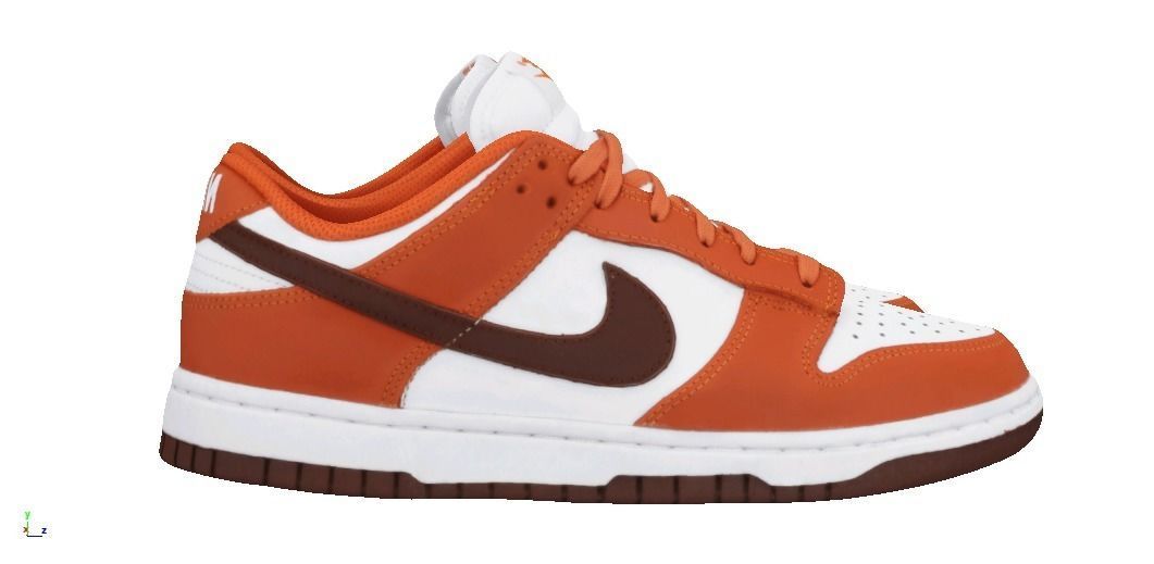 Nike Dunk Low bronze eclipse 3D model CGTrader