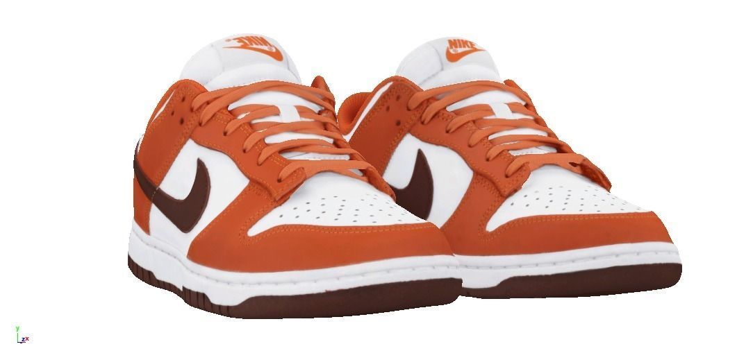 Nike Dunk Low bronze eclipse 3D model CGTrader