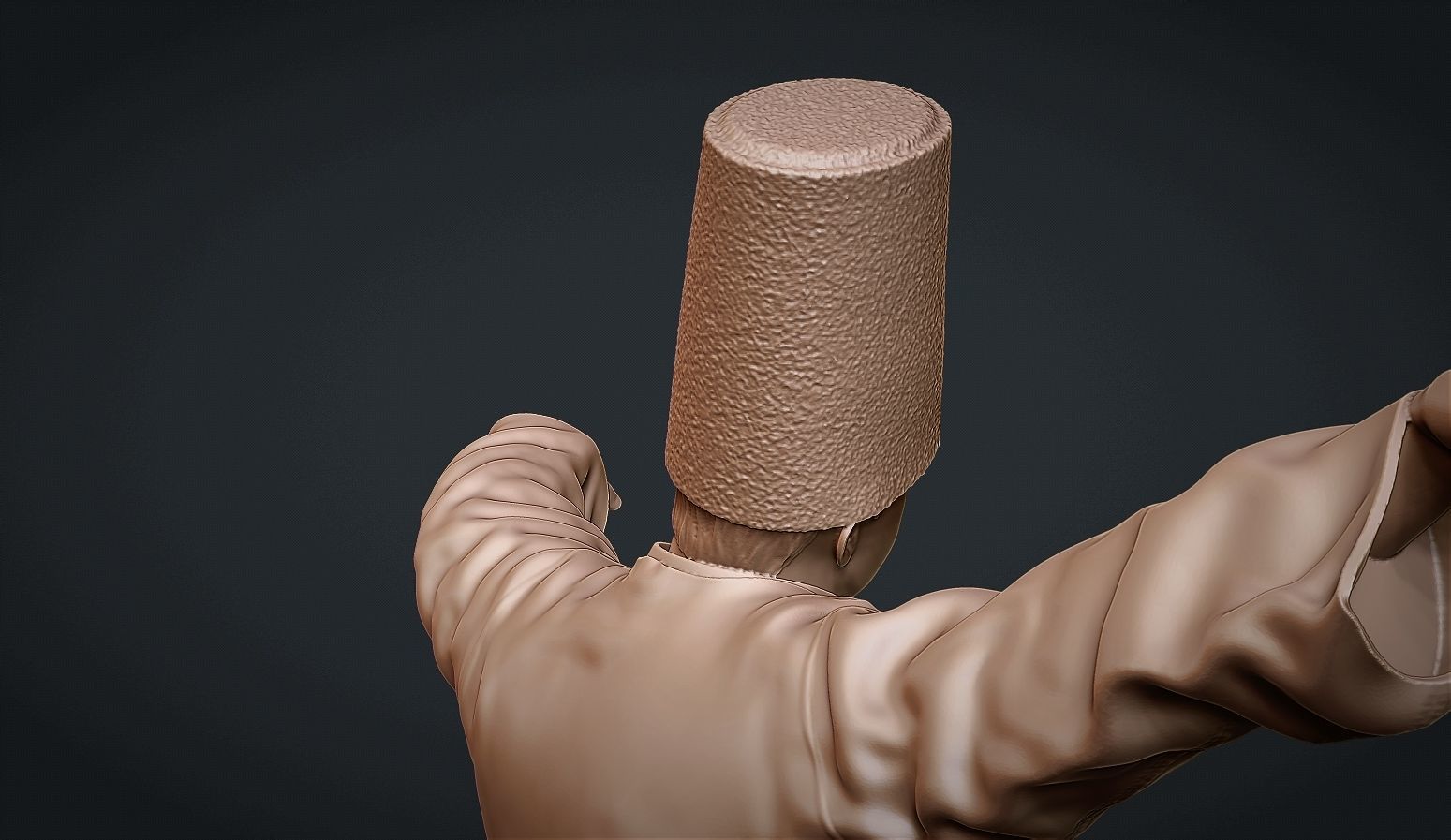 The Whirling Dervishes 3D print model_11