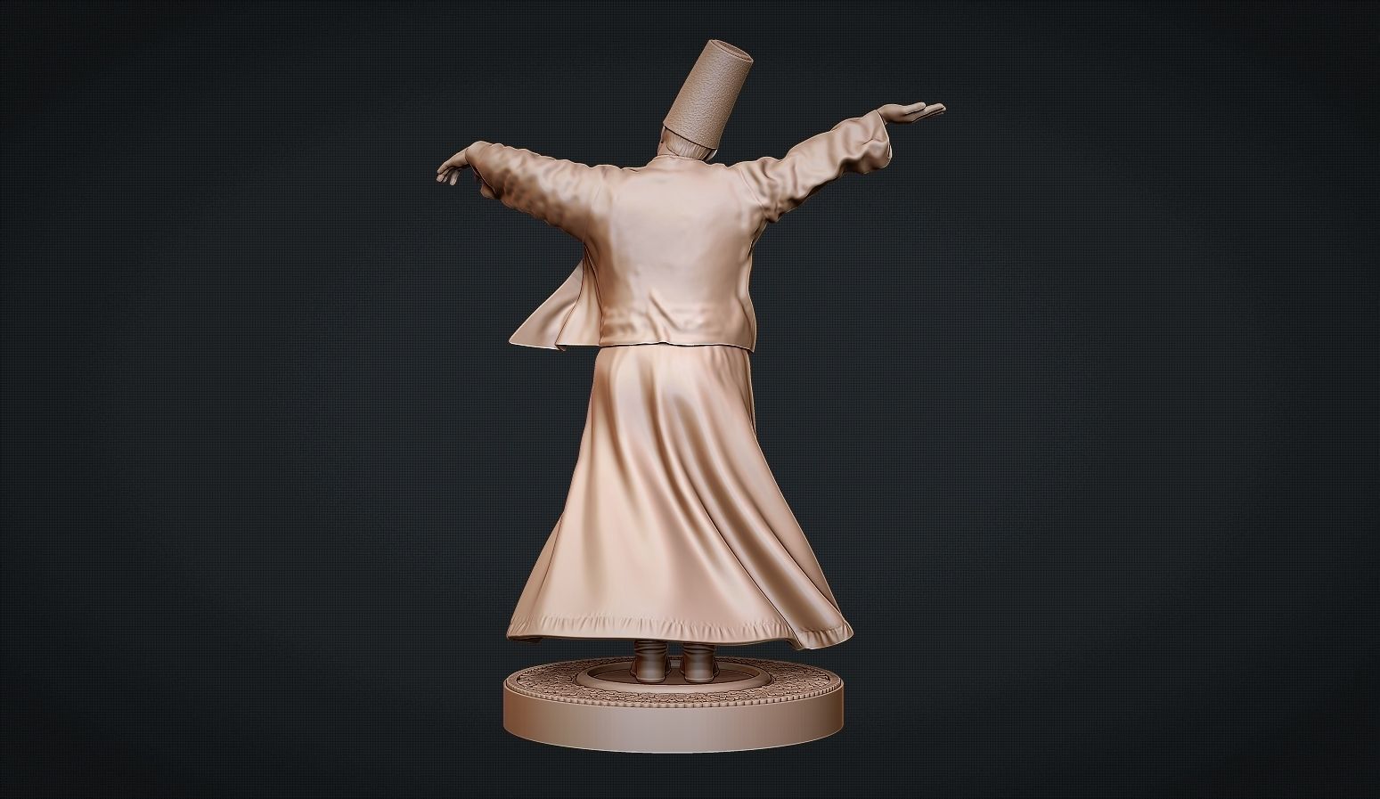 The Whirling Dervishes 3D print model_4