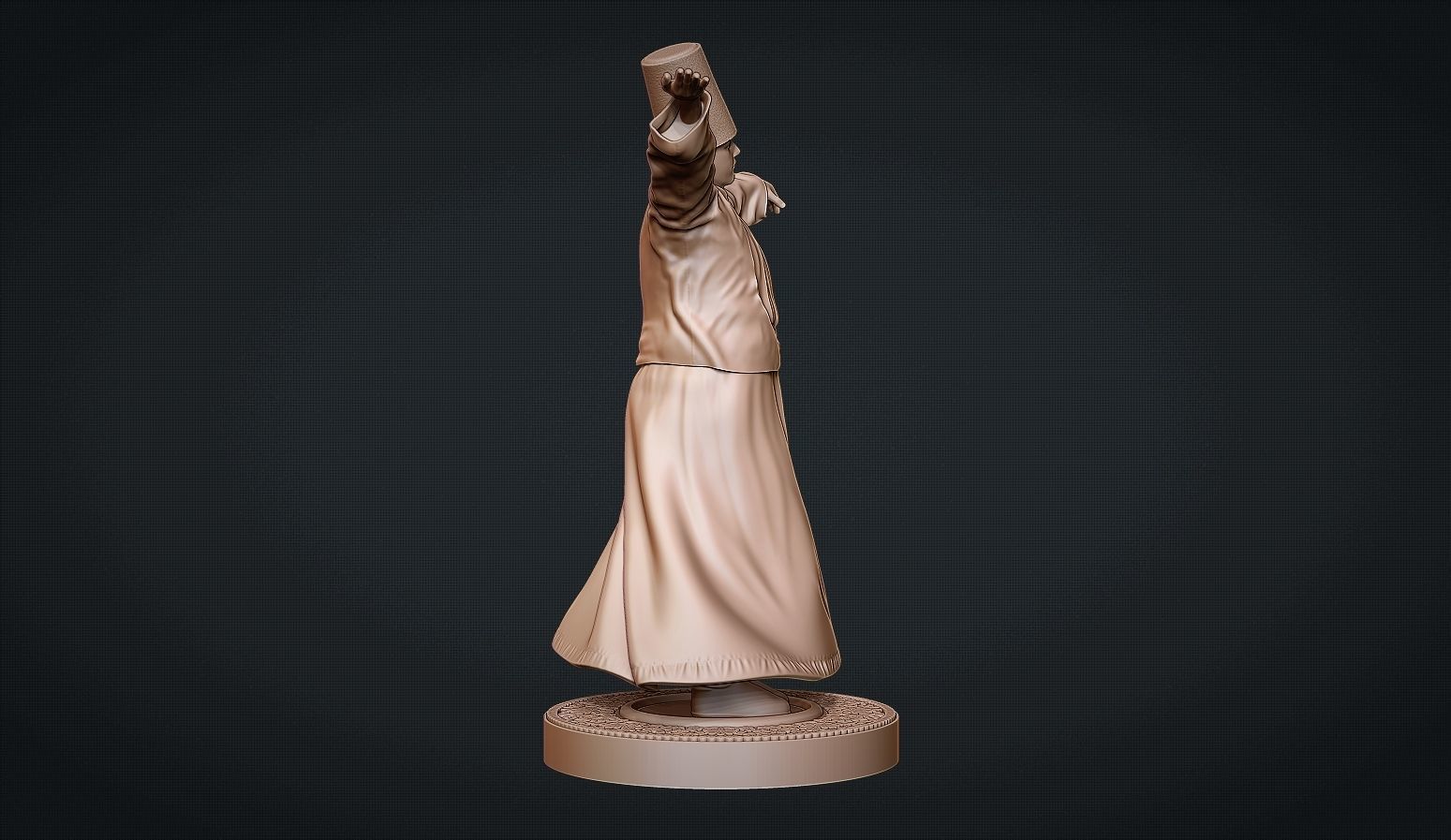 The Whirling Dervishes 3D print model_3