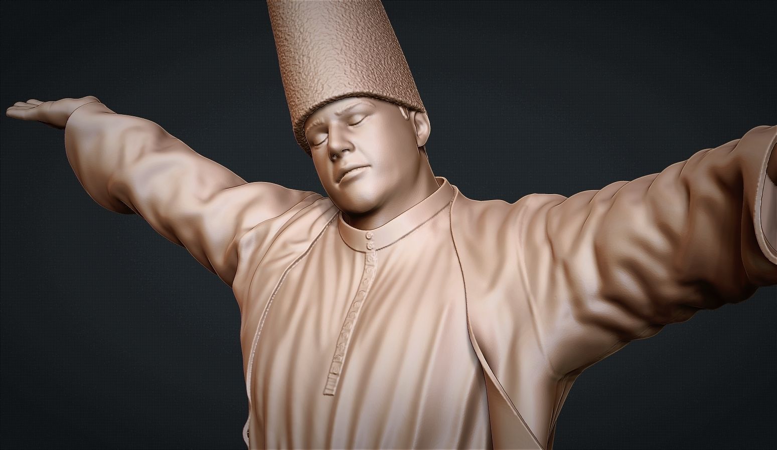 The Whirling Dervishes 3D print model_7