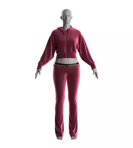 TRACKSUIT w MD file and obj file 3D model 3D model