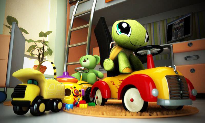 Archmodels vol 96 - Realistic Toys Collection 3D model_1