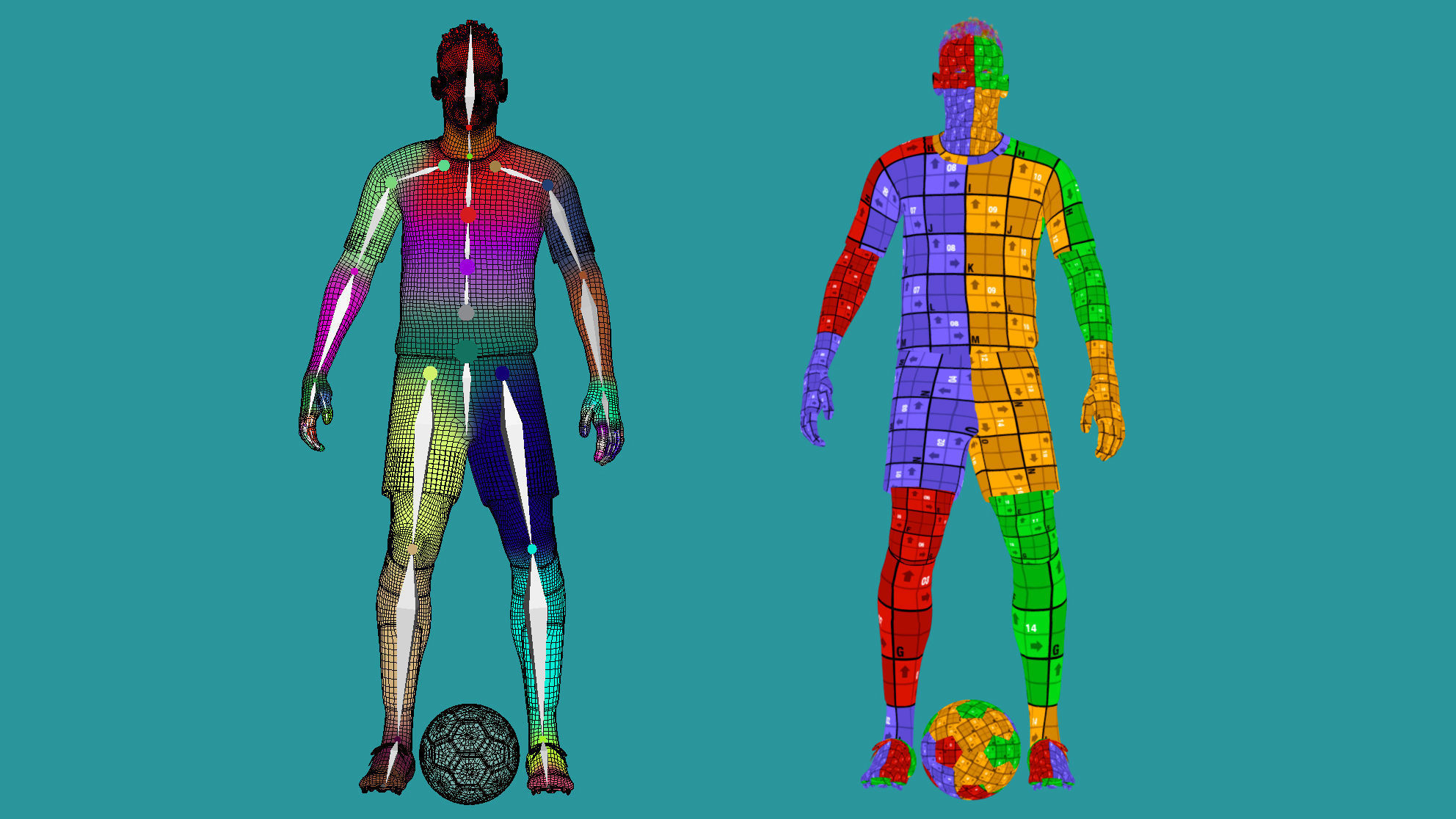 3D Rigged Neymar Brazil Worldcup 2022 3D model_9