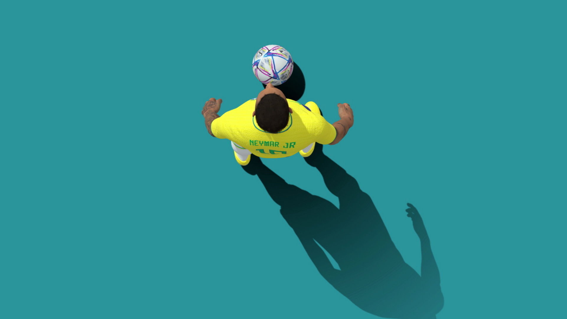3D Rigged Neymar Brazil Worldcup 2022 3D model_7