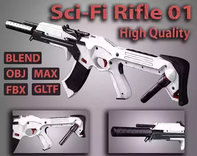 Sci-Fi Rifle 01