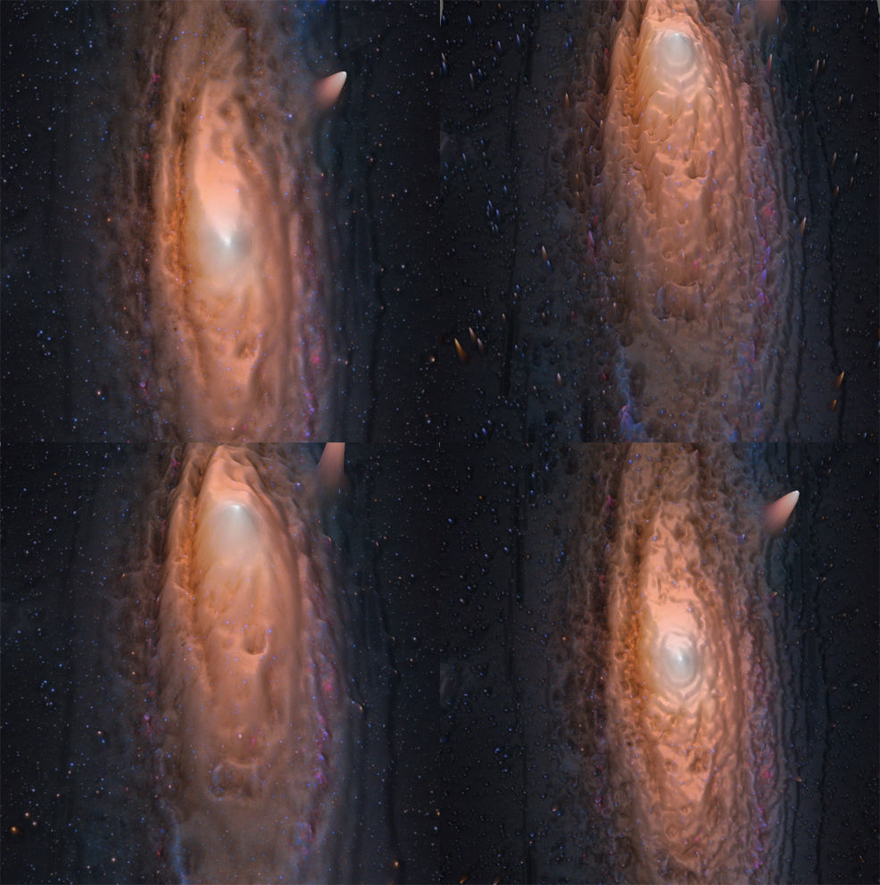 ANDROMEDA M31 GALAXY 3D SOFTWARE ANALYSISY 2IN1 3D print model_4