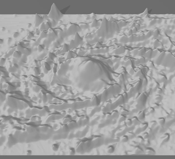 NGC 2336 GALAXY 3D SOFTWARE ANALYSIS 3D print model_4