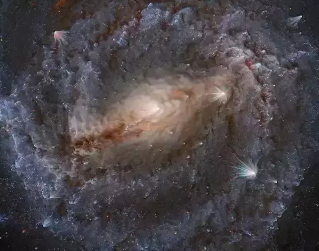 NGC 2336 GALAXY 3D SOFTWARE ANALYSIS