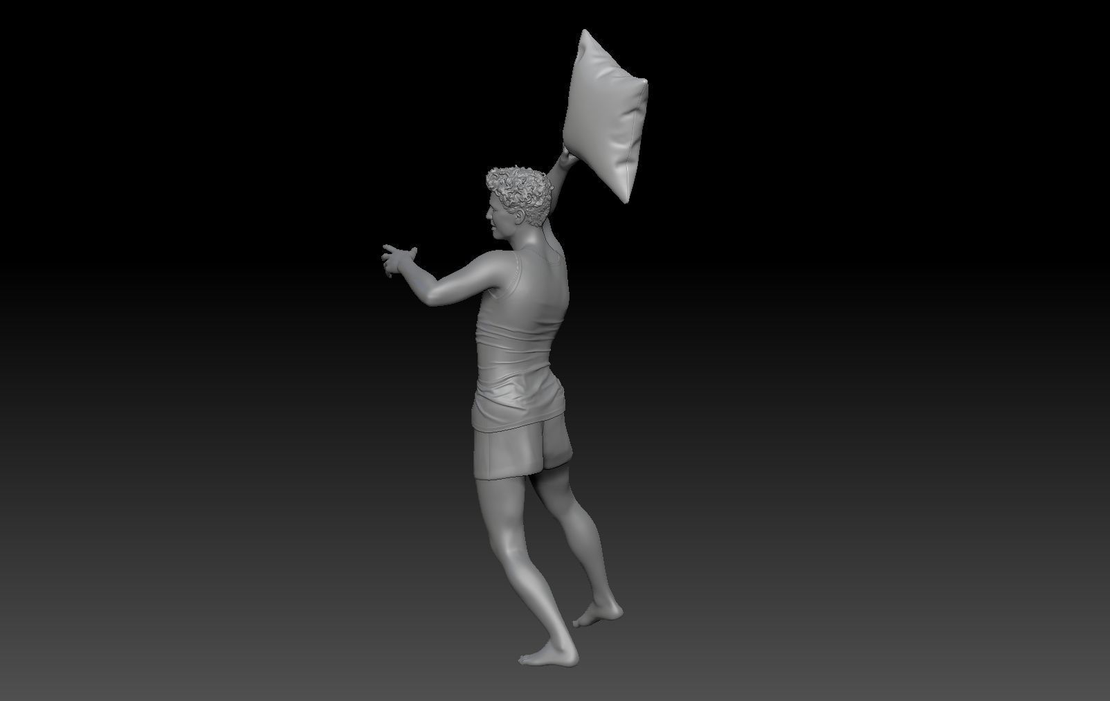 FIGHT PILLOW BOY 1 3D print model_1