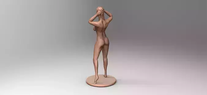 Female Nude Miniature