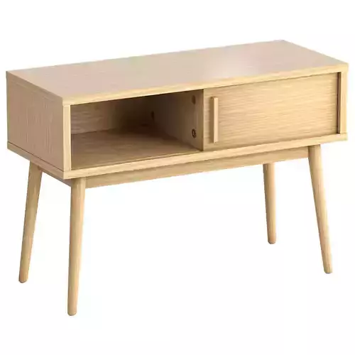 Clairoy bedside cabinet oak LA REDOUTE