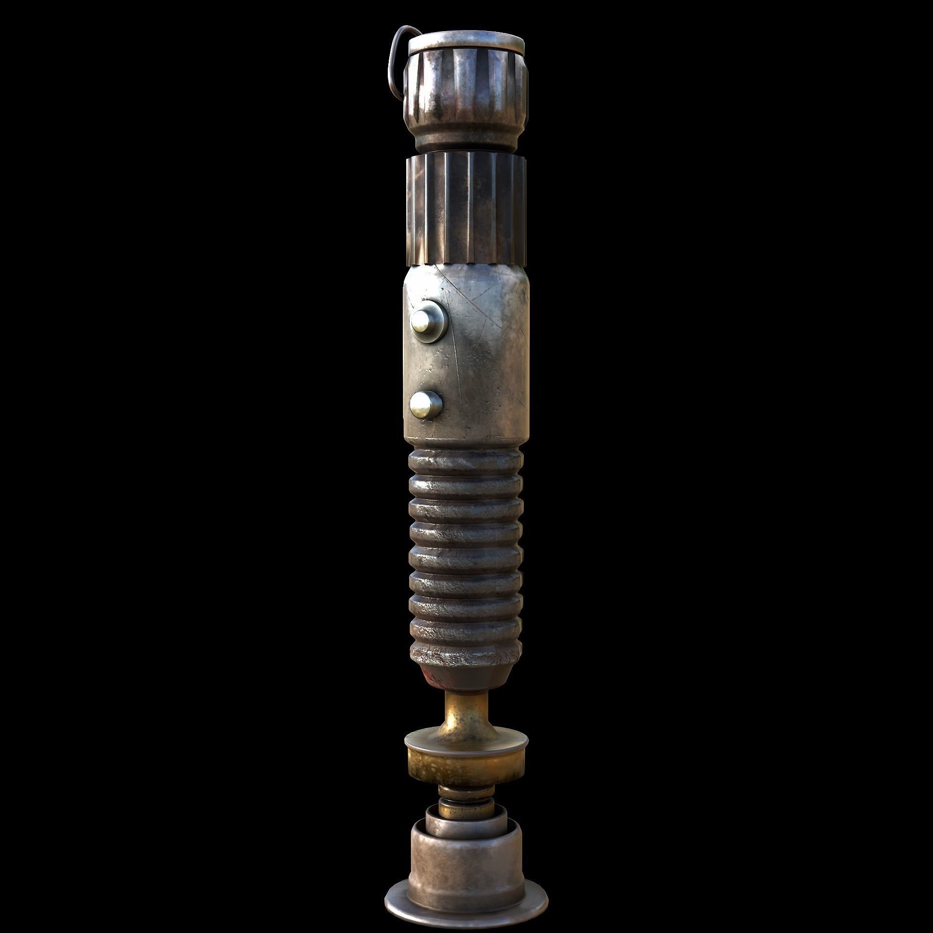 Obi-Wan Lightsaber 3D model_10