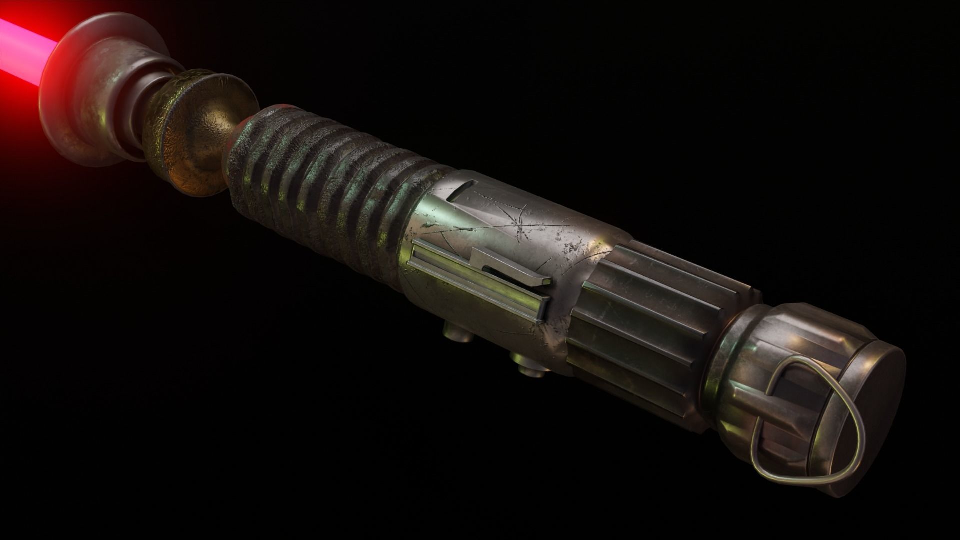 Obi-Wan Lightsaber 3D model_3