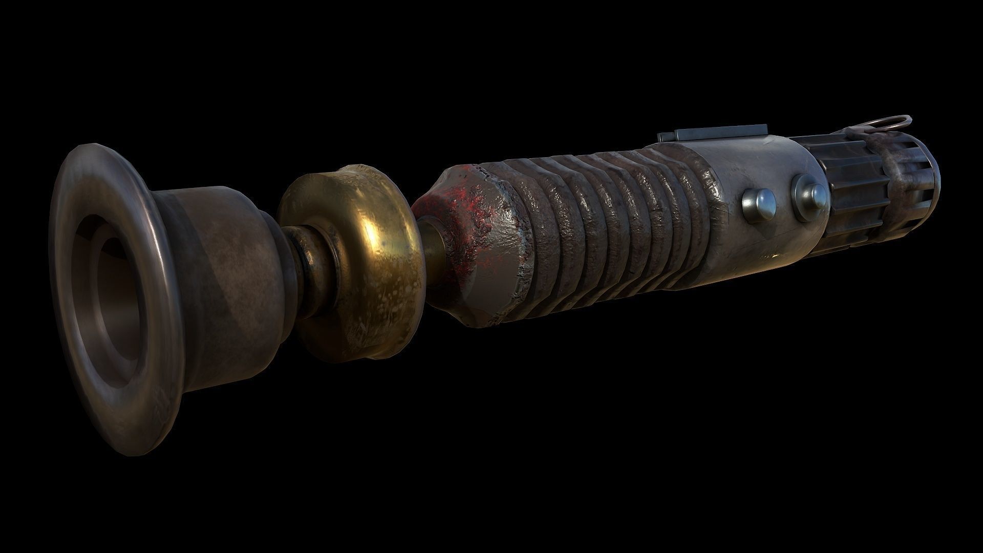 Obi-Wan Lightsaber 3D model_11
