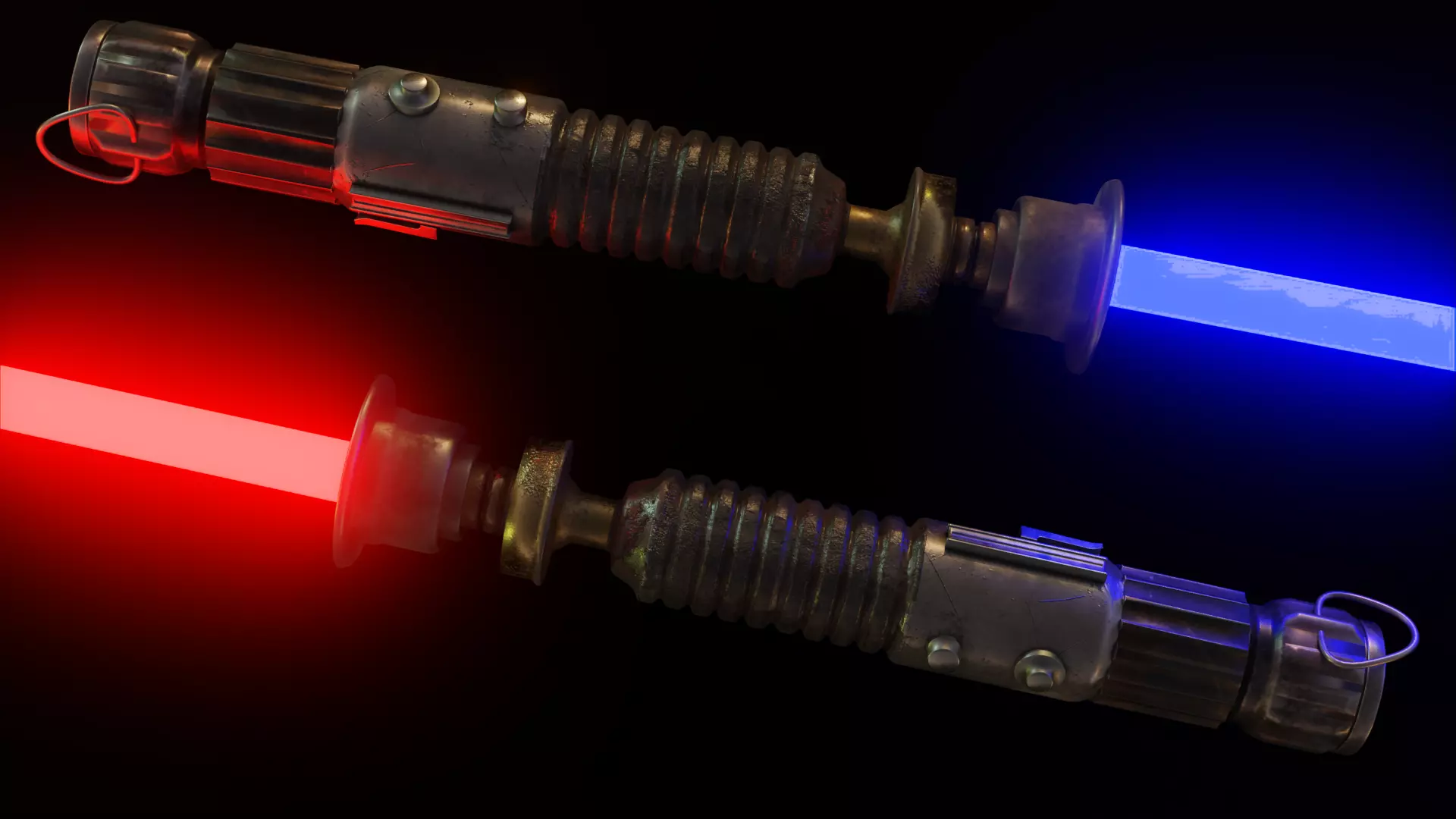 Obi-Wan Lightsaber 3D model_0