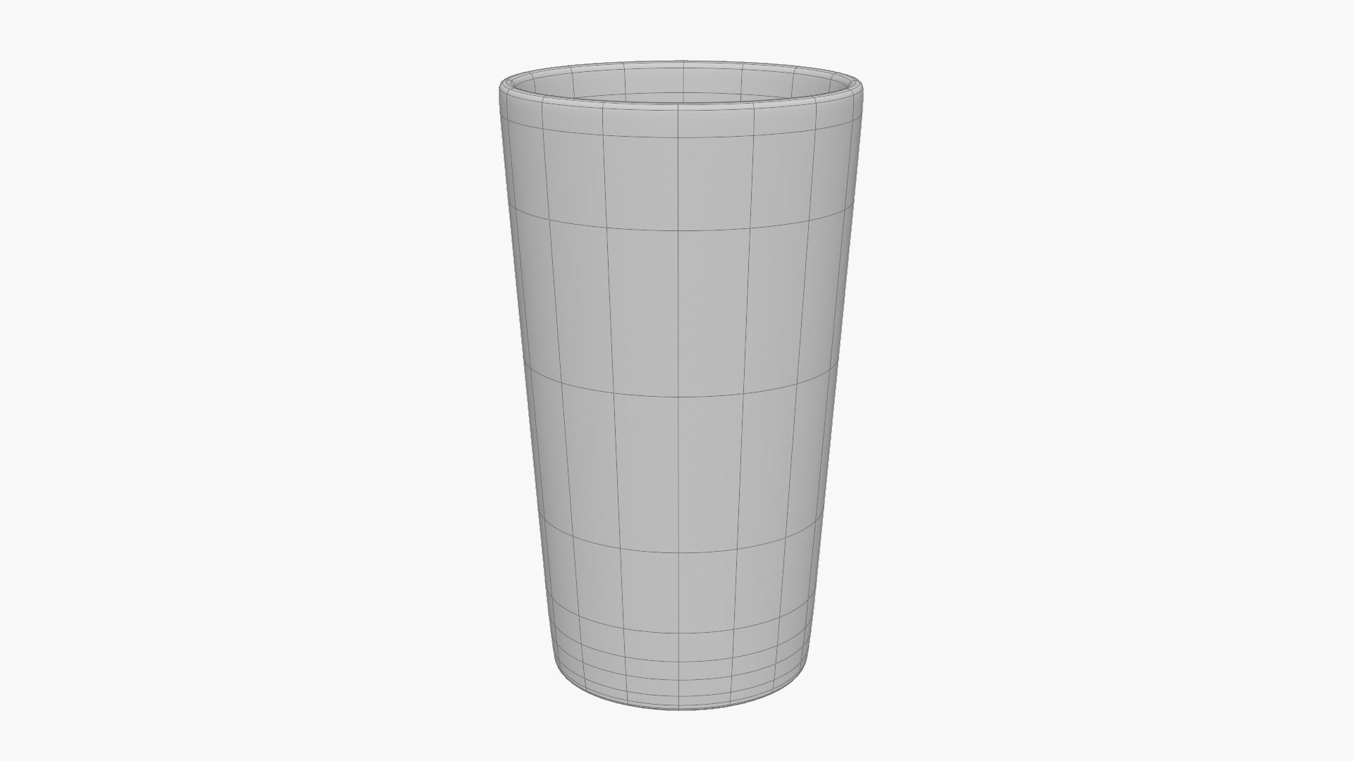 Stylish Colored Base Drinking Glasses Set 3D model_6