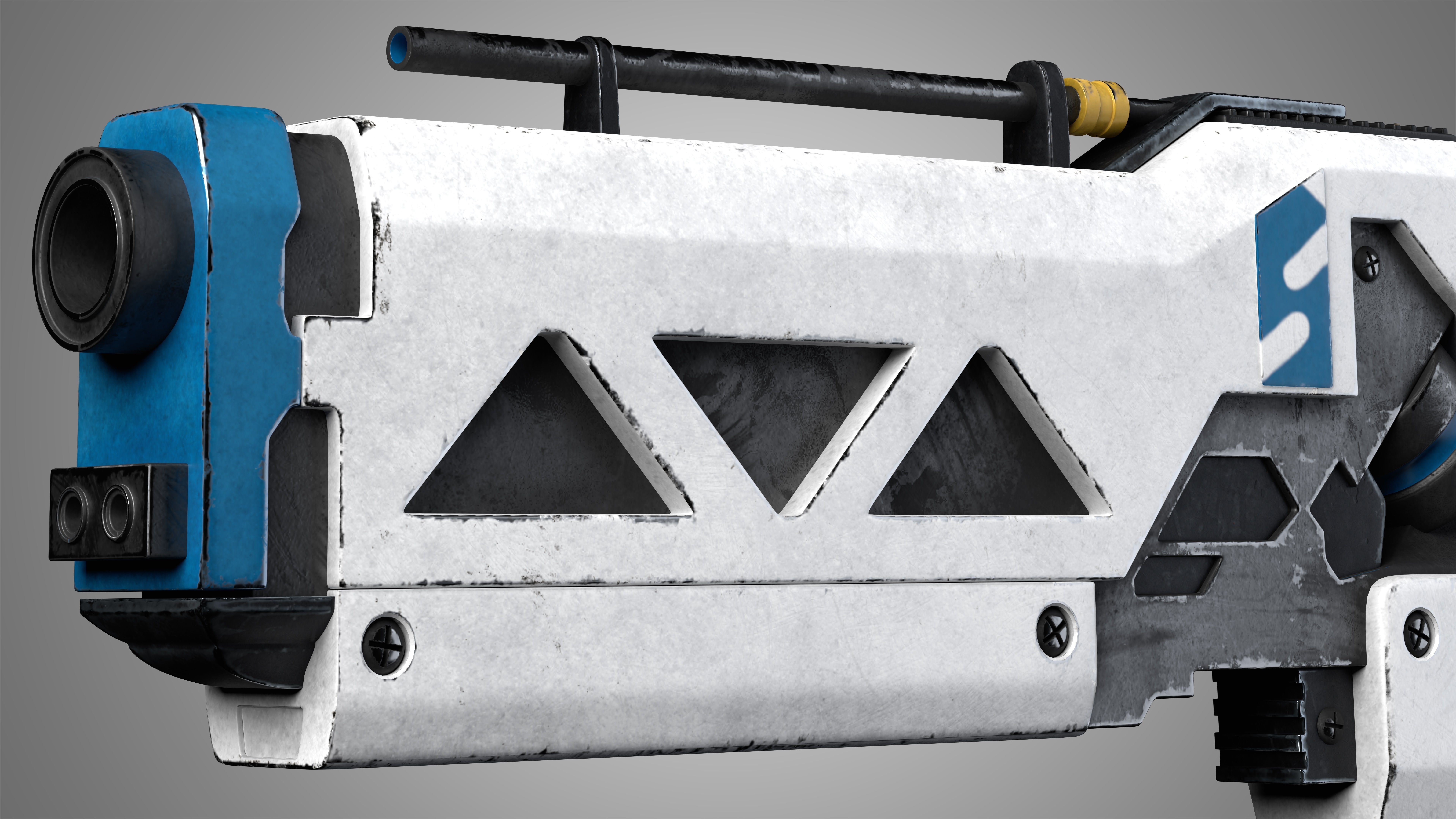 Sci-Fi Rifle 02 3D model_10