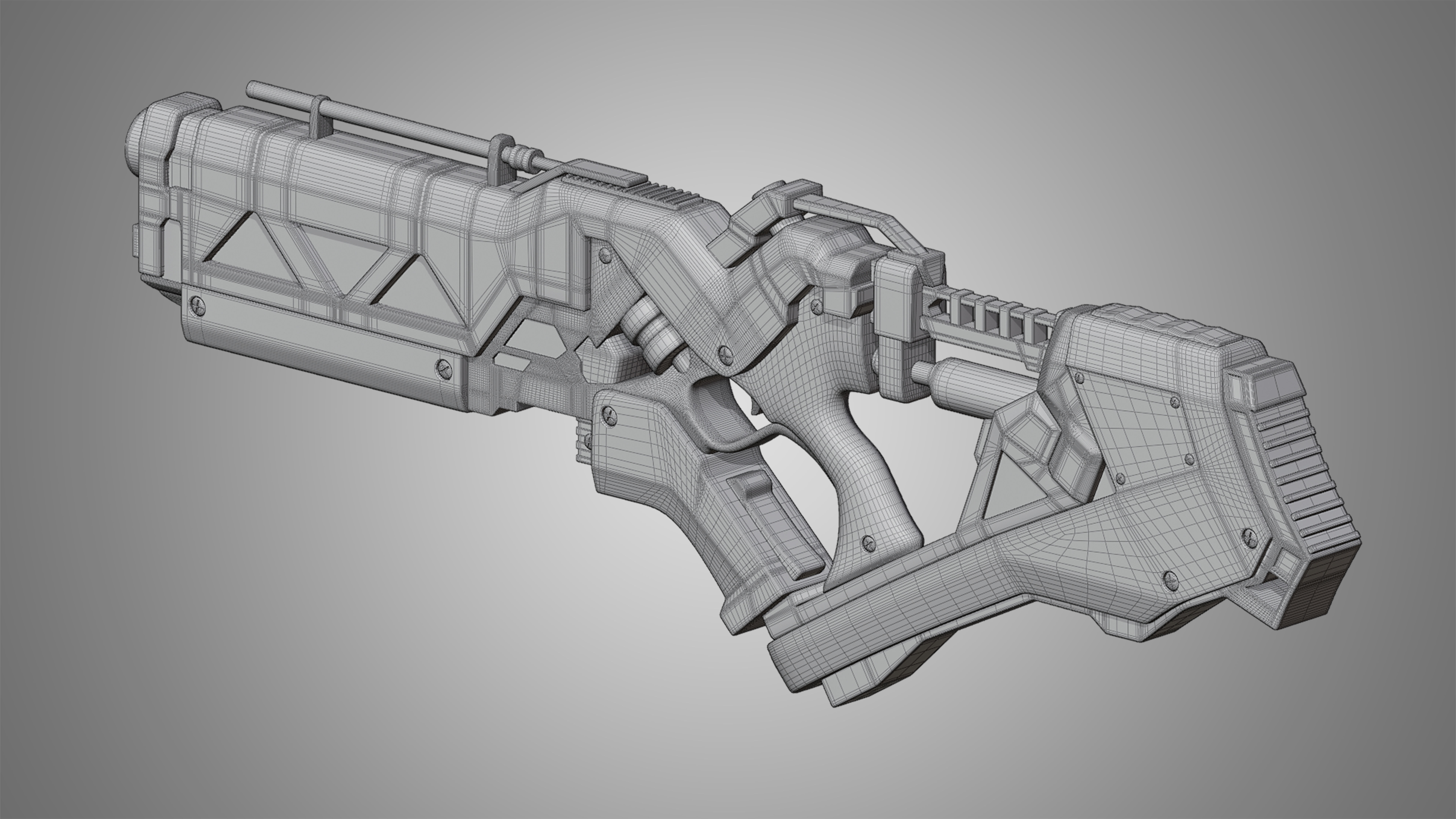 Sci-Fi Rifle 02 3D model_13