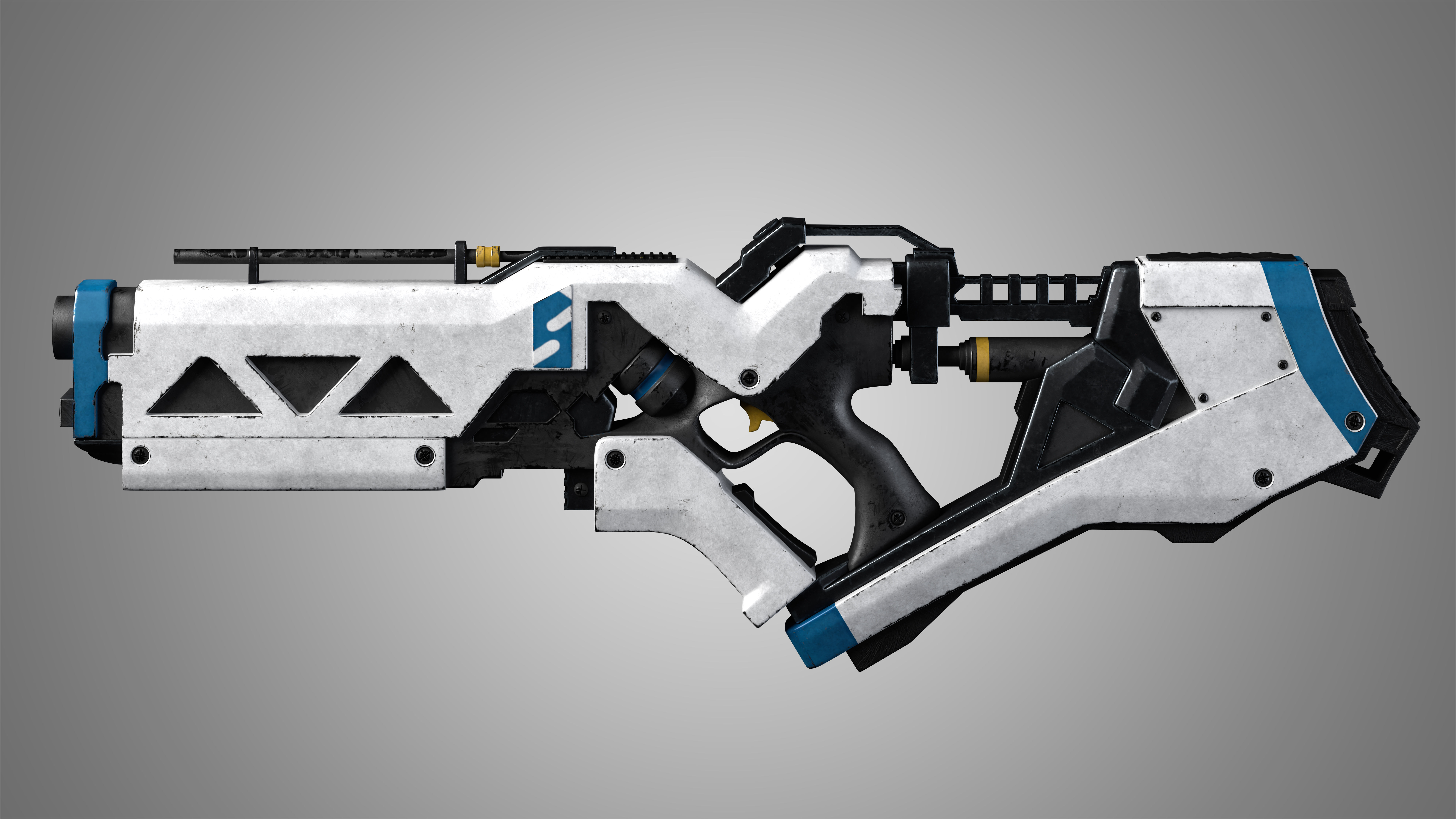 Sci-Fi Rifle 02 3D model_1