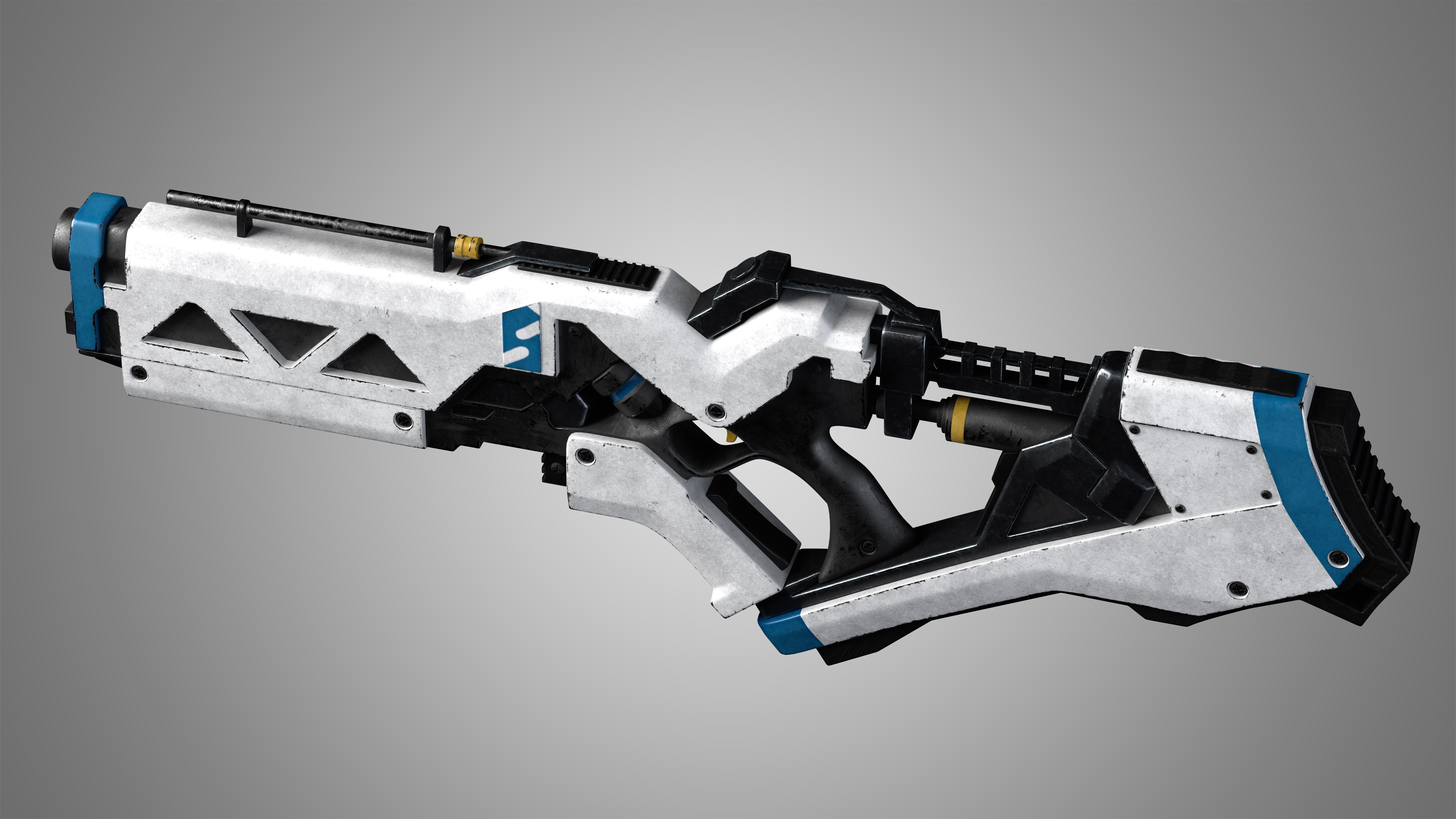 Sci-Fi Rifle 02 3D model_8